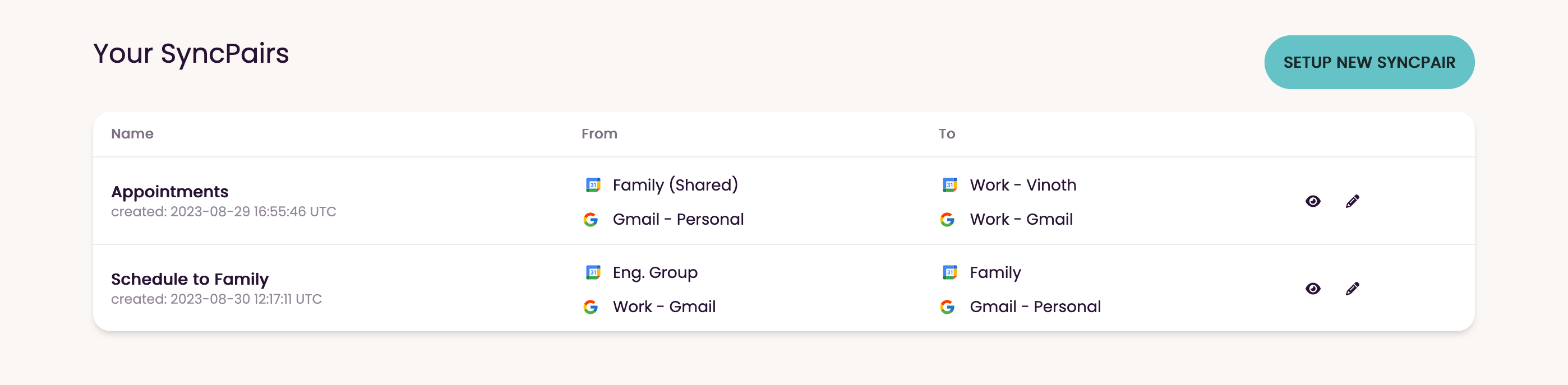 Automatically sync google and outlook calendars xcalsync